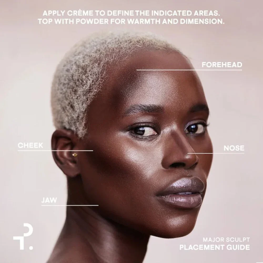 BNIB ✅ Patrick TA SHE'S DEFINED ( WARM DEEP) Contour & Powder Bronzer Duo